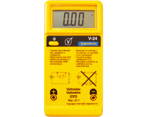 V-24: Voltmètre digital